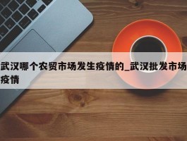 武汉哪个农贸市场发生疫情的_武汉批发市场疫情