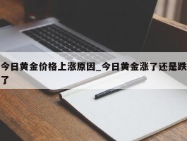 今日黄金价格上涨原因_今日黄金涨了还是跌了