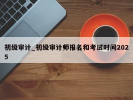 初级审计_初级审计师报名和考试时间2025