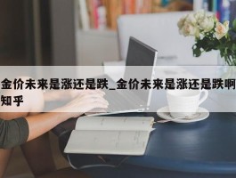 金价未来是涨还是跌_金价未来是涨还是跌啊知乎