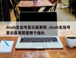 dsub无信号显示器黑屏_dsub无信号显示器黑屏是哪个插头