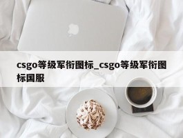 csgo等级军衔图标_csgo等级军衔图标国服