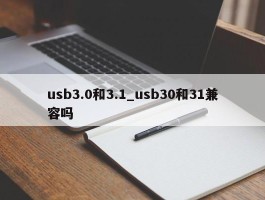 usb3.0和3.1_usb30和31兼容吗