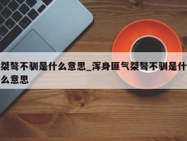 桀骜不驯是什么意思_浑身匪气桀骜不驯是什么意思