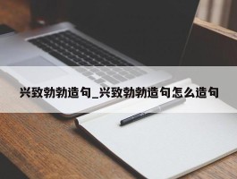 兴致勃勃造句_兴致勃勃造句怎么造句