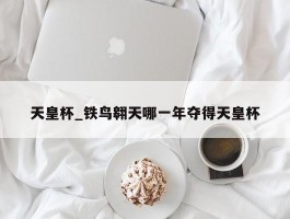 天皇杯_铁鸟翱天哪一年夺得天皇杯