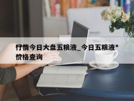 ***行情今日大盘五粮液_今日五粮液***价格查询