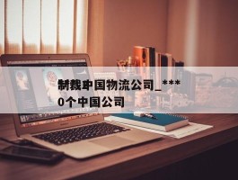 ***制裁中国物流公司_***制裁20个中国公司