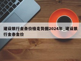 建设银行金条价格走势图2024年_建设银行金条金价