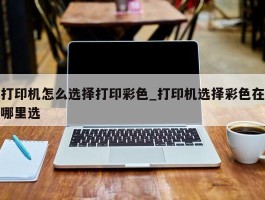 打印机怎么选择打印彩色_打印机选择彩色在哪里选