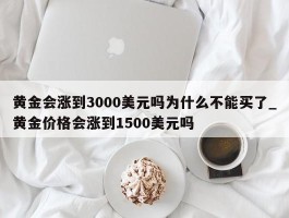 黄金会涨到3000美元吗为什么不能买了_黄金价格会涨到1500美元吗